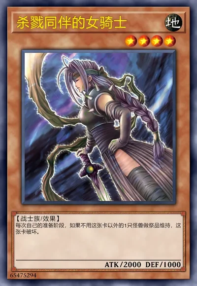 杀戮同伴的女骑士