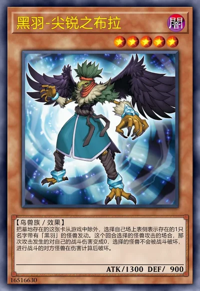 黑羽-尖锐之布拉