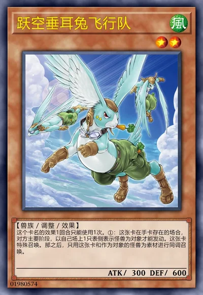 跃空垂耳兔飞行队