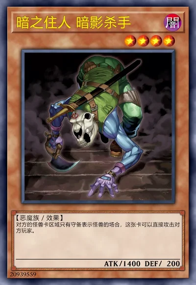 暗之住人 暗影杀手