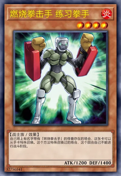 燃烧拳击手 练习拳手