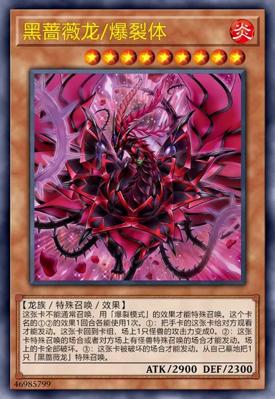 黑蔷薇龙/爆裂体