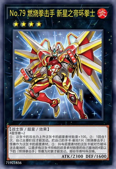 No.79 燃烧拳击手 新星之帝环拳士
