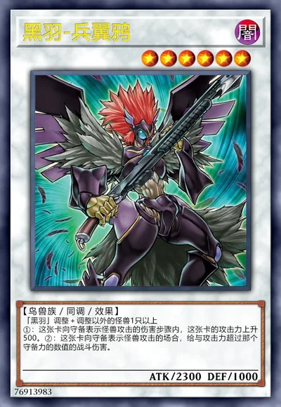 黑羽-兵翼鸦
