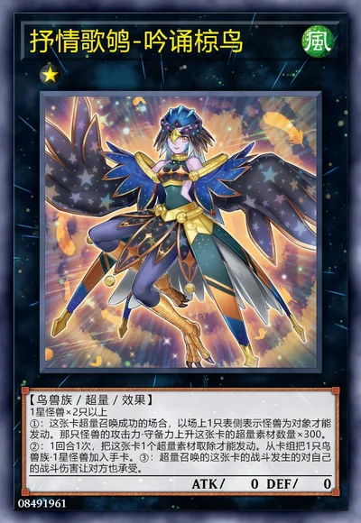 抒情歌鸲-吟诵椋鸟