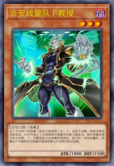 治安战警队 Ϝ教授